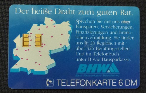 Telefonkarte 153 von - telefonkarte, o