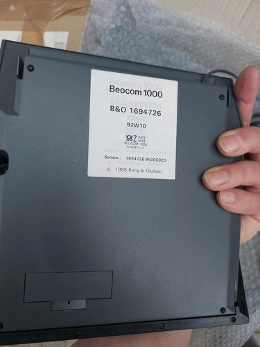 1986 bang olufsen - olufsen, beocom